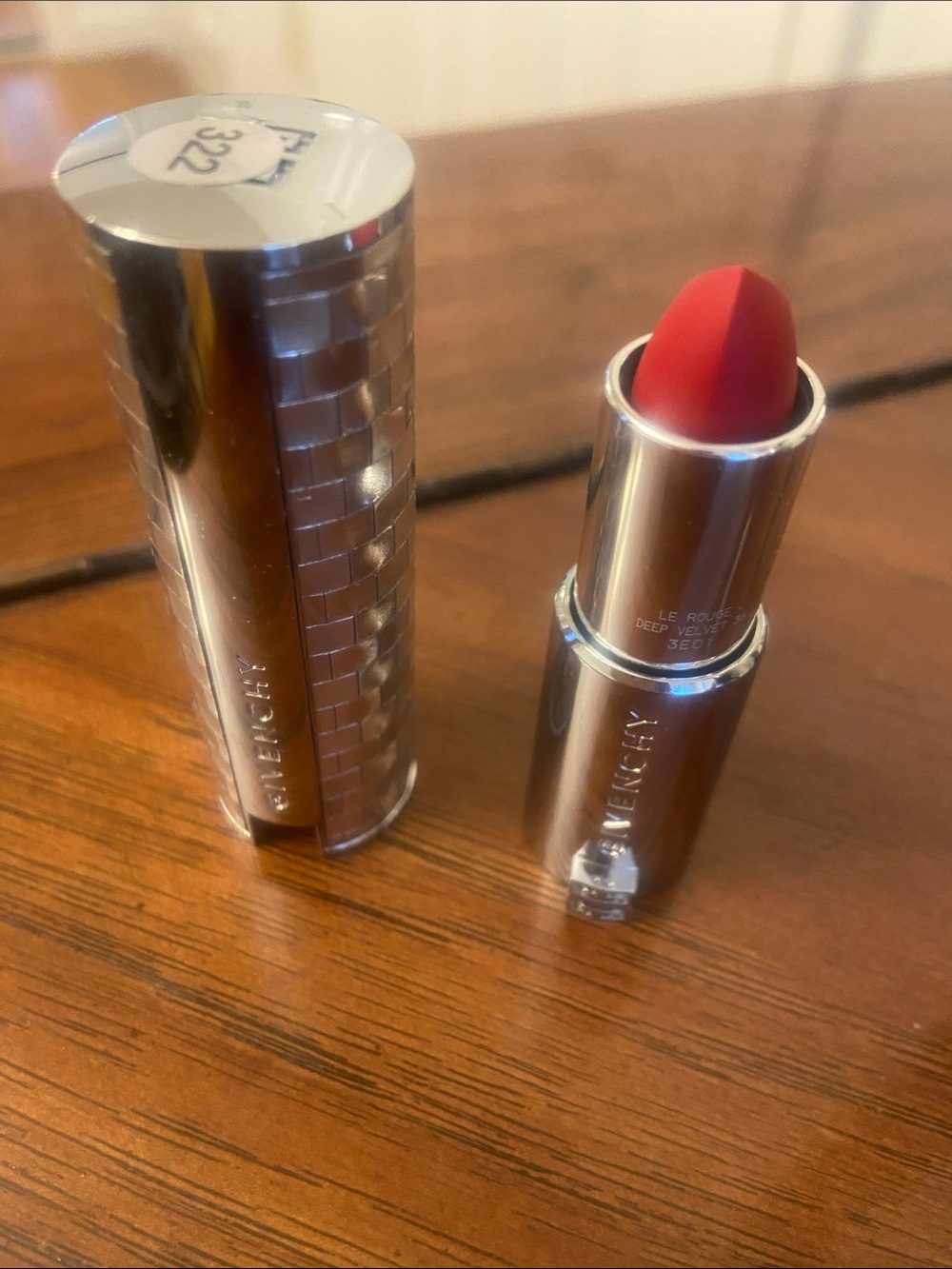 Givenchy Velvet Finish Lipstick - Le Rouge - Deep Velvet